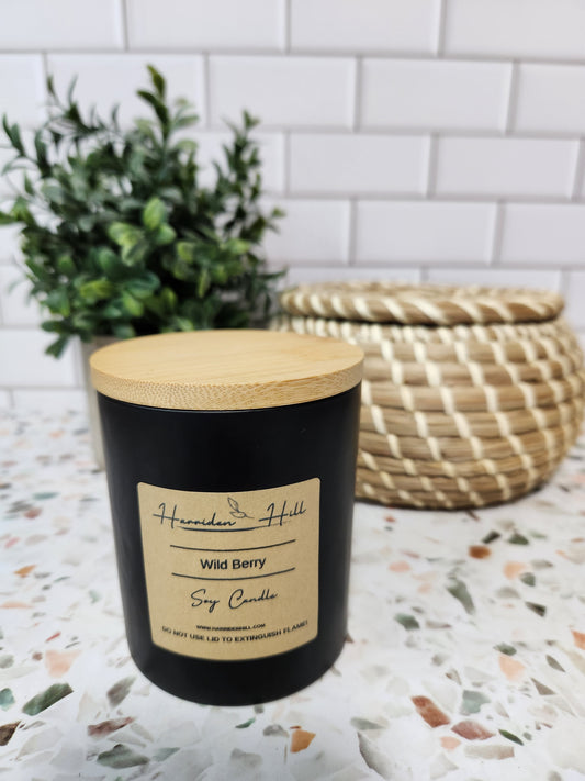 Wild Berry Soy Candle