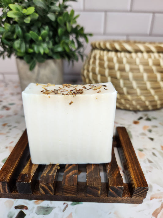 Lavender + Oatmeal Goat Milk Soap