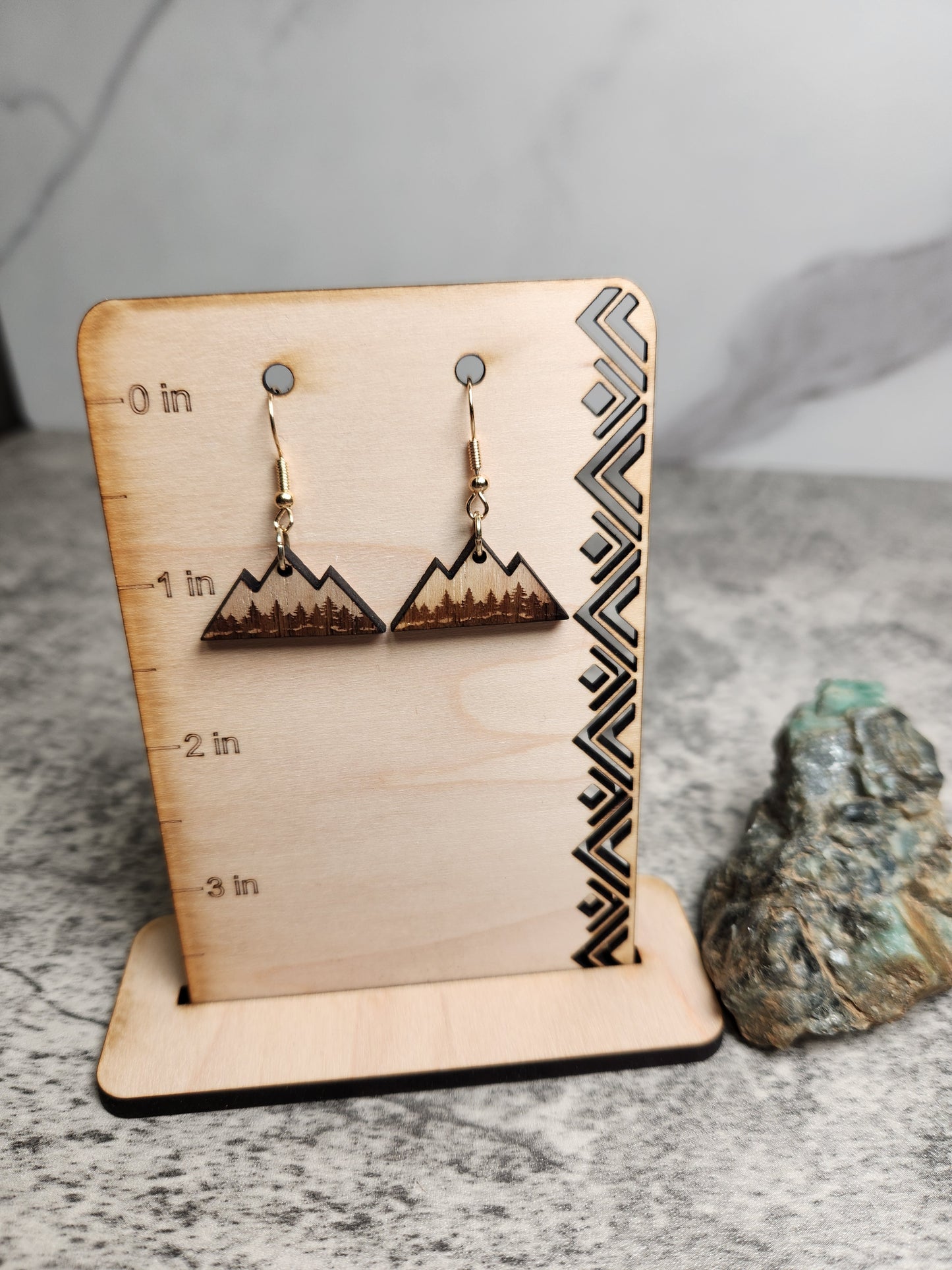 Wood Mountain Earrings